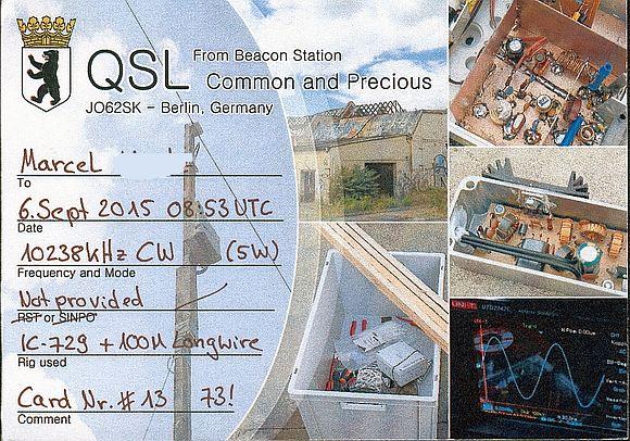 Qsl balise common and precious 10237 khz 1 copie
