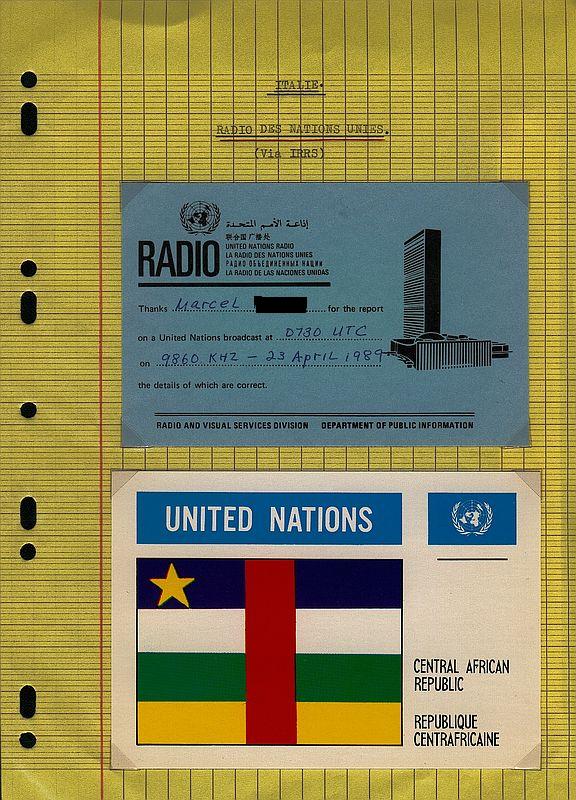 Qsl r nations unies 1989